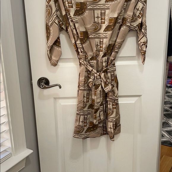 𝅺PEPPERMINT dress brown mini NWTS - Picture 2 of 9